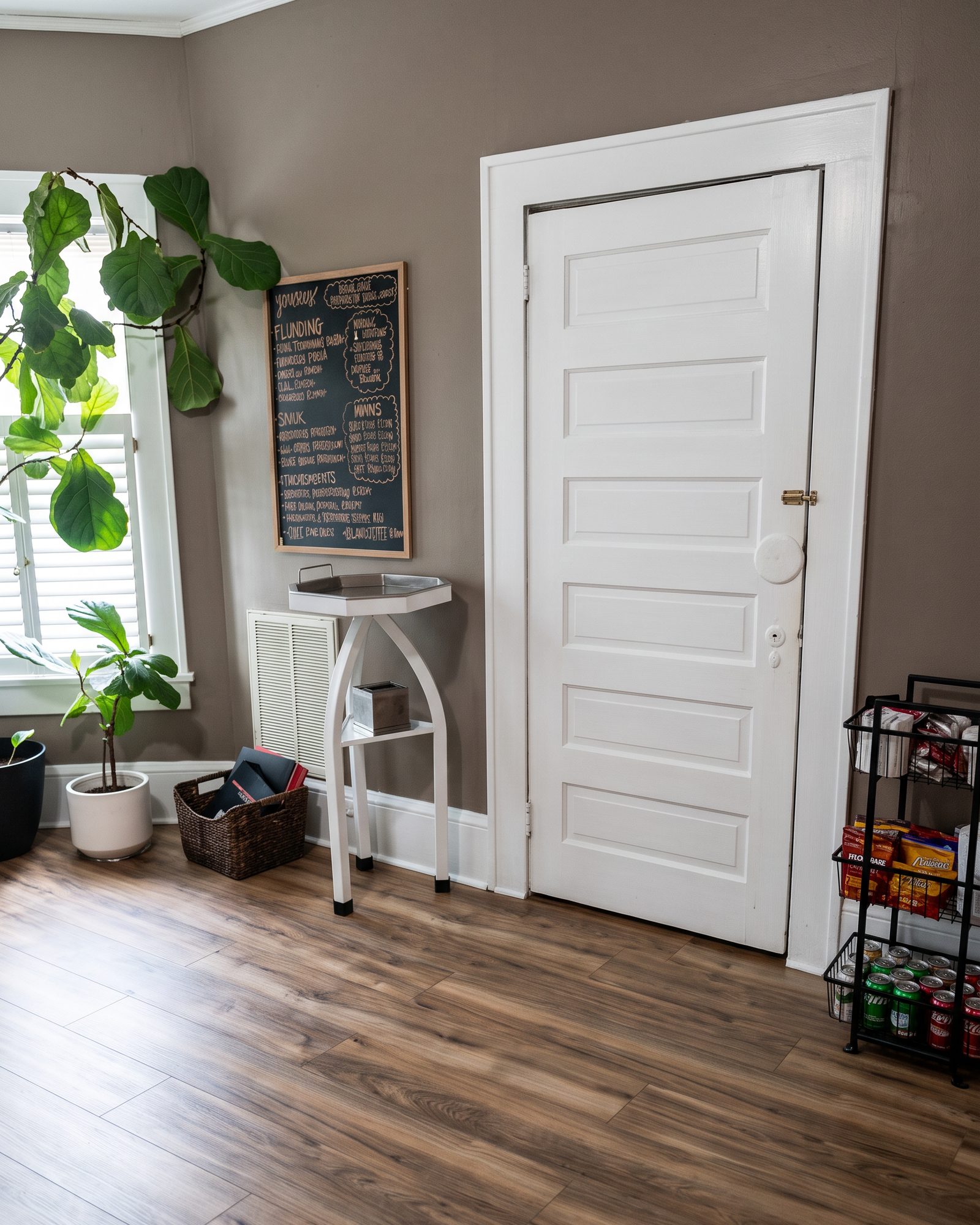 The wellness room at the back of the studio